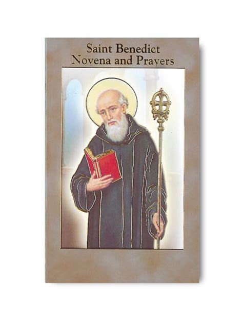 St Benedict Novena And Prayers Booklet Catholic Devotionals