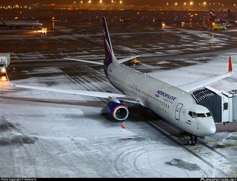 VQ BHU Aeroflot Russian Airlines Boeing 737 8LJ WL Photo By Stefano