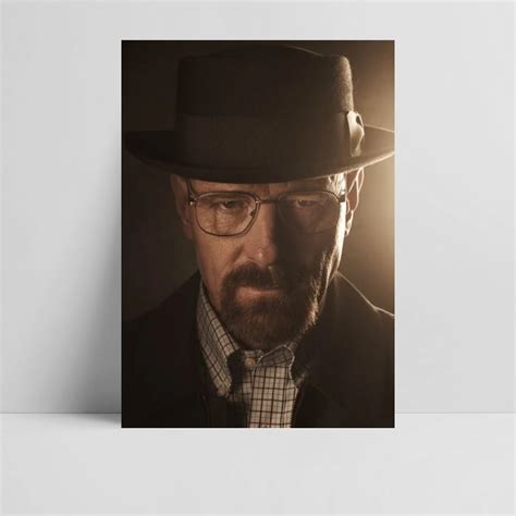 Quadro Breaking Bad Walter White Heisenberg Arte Na Cara