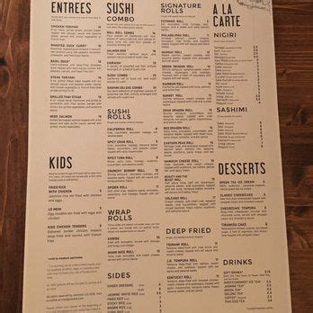 Photo Of The Eastern Peak Nashville Tn United States Menu Side