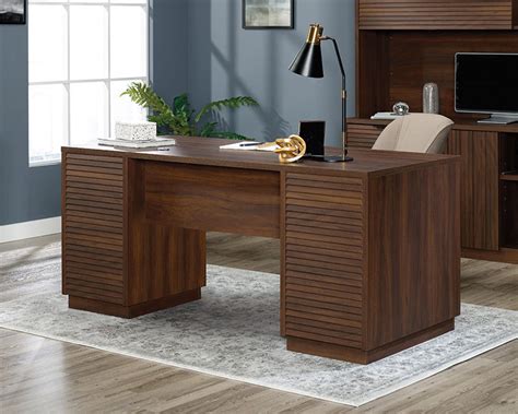 Sauder Englewood Double Executive Desk Cos Ltd