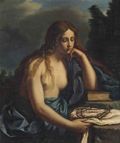 The Penitent Magdalene By Guercino On Artnet