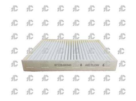 CABIN AIR FILTER TOYOTA HILUX YEAR 2016 REVOLUTION VELLFIRE YEAR 2015