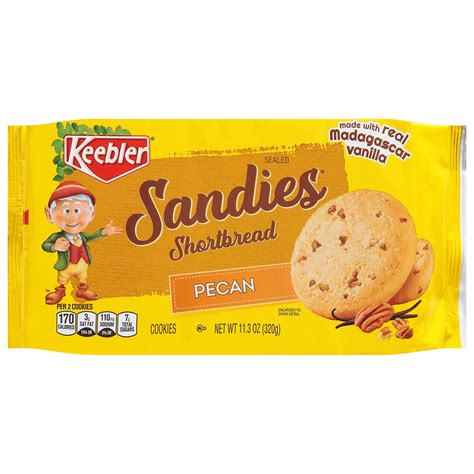 Sandies Keebler Sandies Pecan Shortbread Cookies 113oz 113 Oz Shipt