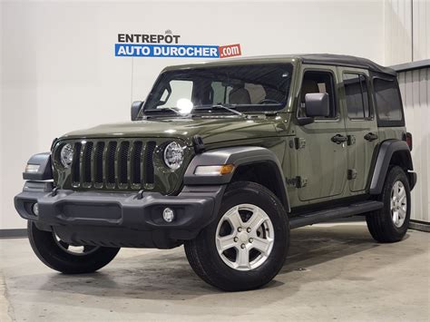 Jeep Wrangler Unlimited 2021 usagé de 29 753 km à vendre chez Otogo