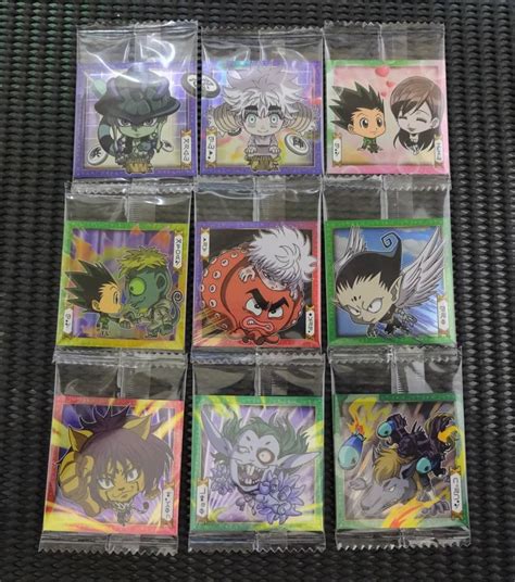 Hunter×hunter シールウエハース Vol2 N9種セット ハンター×ハンター メルエム コムギ キメラアント にふぉるめーしょん