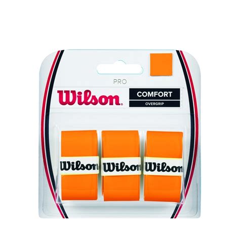 Overgrip Wilson Pro Comfort Orange Pieces Tennisplanet Co Uk