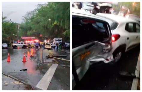 Video Aparente falla mecánica causó aparatoso accidente entre un bus