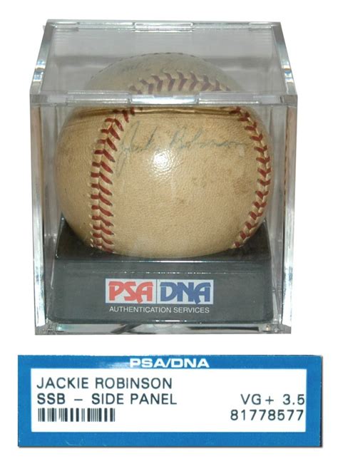 FREE APPRAISAL of Your Jackie Robinson Autograph Today