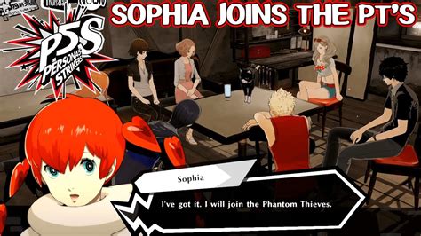 Sophia Joins The Phantom Thieves Persona 5 Strikers YouTube