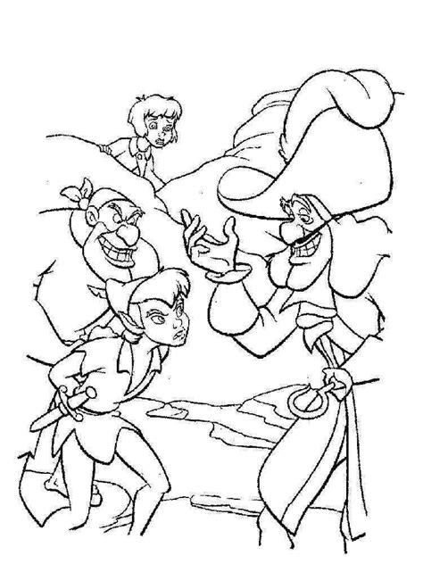 Captain Hook Coloring Pages