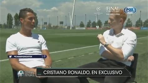 Liberman Entrevista A Cristiano Ronaldo Previa A La Final De