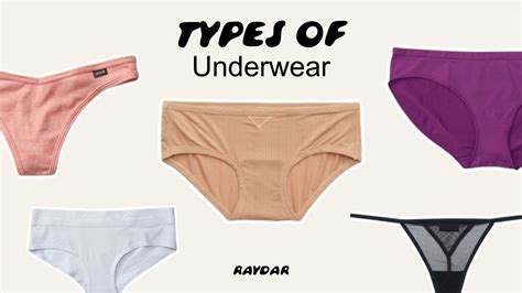 Types Of Underwear 12 Essential Styles For Women