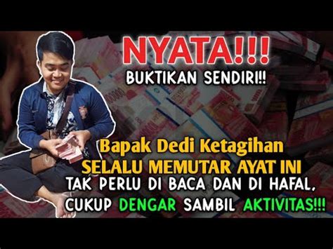 Sangat Nyata Bahwa Uang Ghaib Itu Ada Setelah Mendengar Ayat Ini