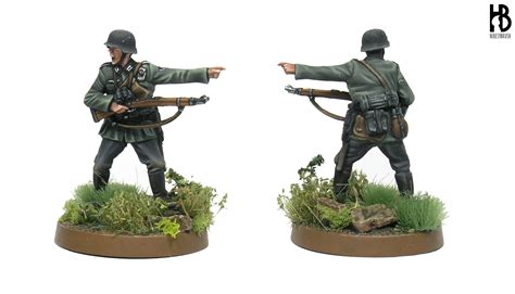 How to paint early war German soldiers in 28 mm – HeresyBrush