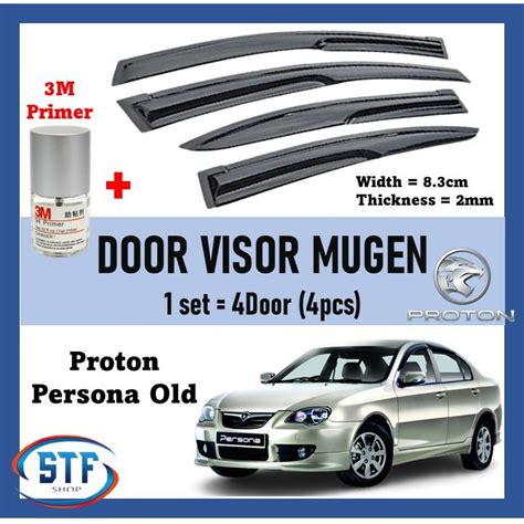 Proton Persona Elegant 2007 2015 Gen 2 Door Visor Air Press Window