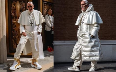 Papa Francisco la razón detrás de la foto viral con chamarra de moda