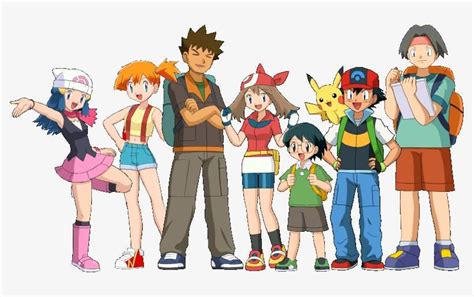 Ash Ketchum And Friends By Thomaslandry16 On Deviantart