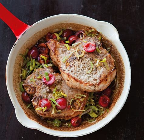 Braised Pork Chops With Cherries Williams Sonoma Taste