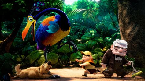 Adventure Awaits Up Hd Wallpaper With Kevin Dug Russell And Carl