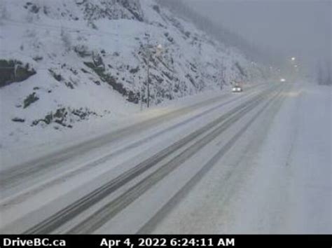 Environment Canada Issues Snowfall Warning For Coquihalla BC News