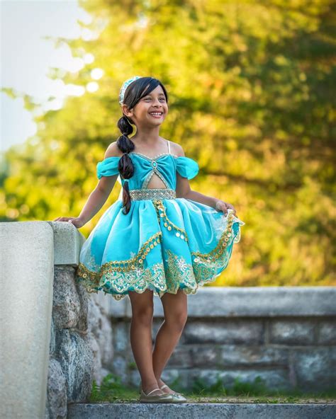 Jasmine Inspired Dress Jasmine Costume Girls Jasmine Dress Jasmine