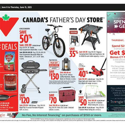 Canadian Tire Weekly Flyer Weekly Deals Canada S Father S Day Store