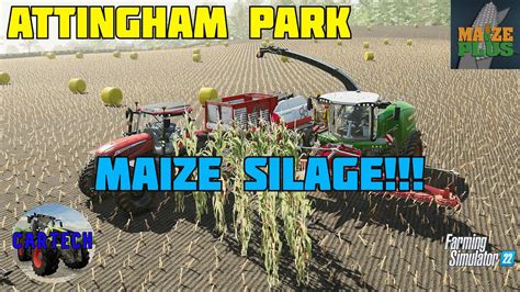 Maize Silage Ep Attingham Park Farming Simulator Youtube