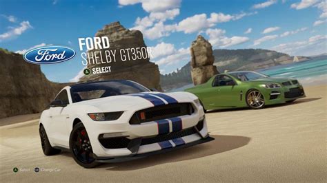 FORZA HORIZON 3 FORD SHELBY GT350R YouTube