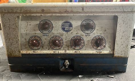 Masco Ma25n Tube Guitar Pa Harp Vintage Conversion Amplifier Reverb