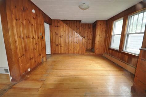 Ugly Wood Paneling | Design Custom Homes of Madison