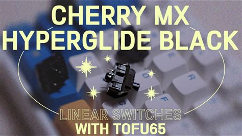 Cherry Mx Hyperglide Black Mx Youtube