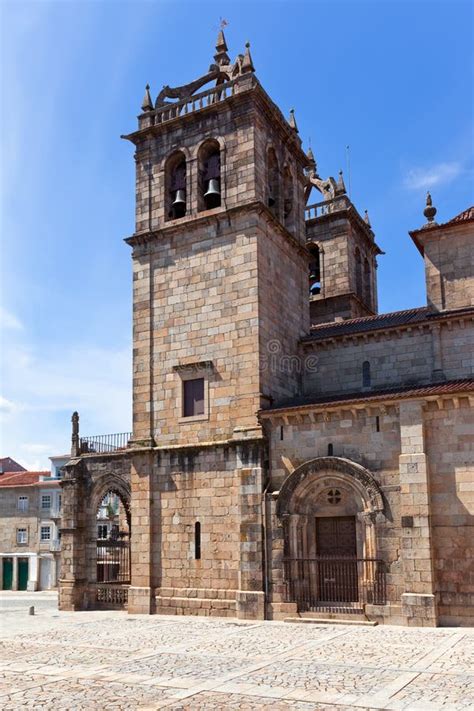 Braga, Portugal. Braga Cathedral Aka Se De Braga Stock Photo - Image of ...