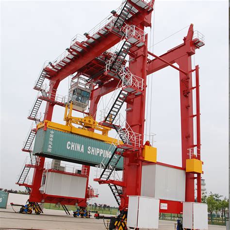 Advanced Lifting Machine Rubber Tyre Gantry Crane