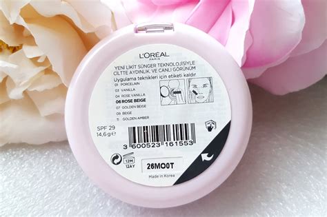 L Oreal Paris Nude Magique Cushion Fond Ten Rose Beige