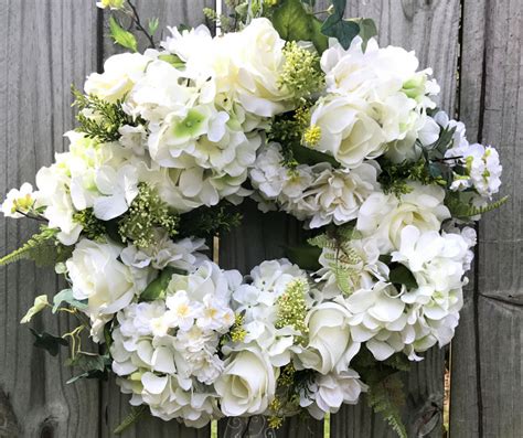 How To Make An Elegant Wedding Wreath For Front Door Southern Charm