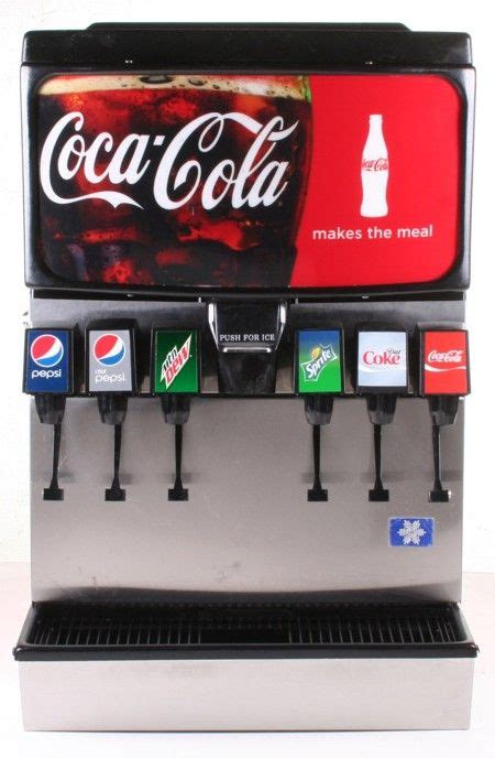 Coca Cola Fountain Machine With Ice Maker Remona Lima