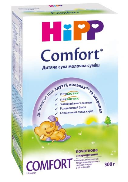 Детская молочная смесь HIPP Comfort (Комфорт) - «Наш помощник на ...