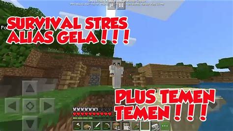 SURVIVAL SUNDA NESE MINECRAFT POKET EDITION YouTube