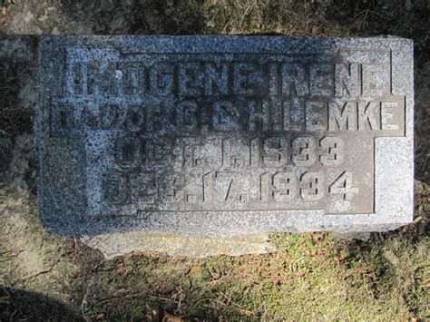 Imogene Irene Lemke Memorial Find A Grave