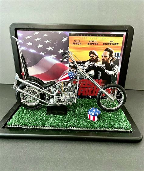 Mavin Easy Rider Chopper Captain America Harley Davidson Panhead 1 10