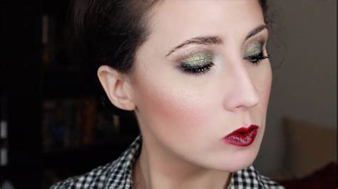 Metallic Green Smokey Eyes Drugstore Holiday Full Face YouTube