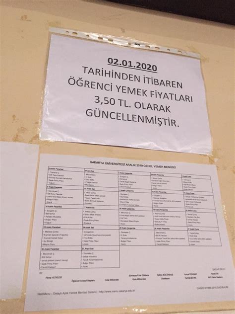 Unibilgi net on Twitter Sakarya Üniversitesinde yıllara göre yemek