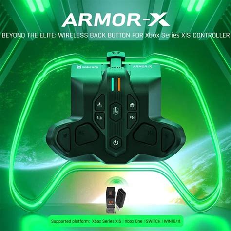 Bigbig Won Armor X Wireless Controller Paddles Xbox Series S X