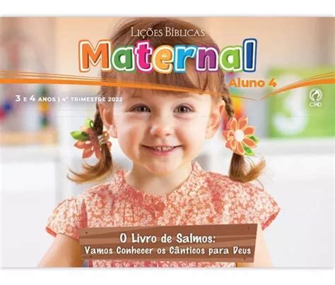 Revista Ebd Maternal Aluno Trimestre Cpad Mercadolivre