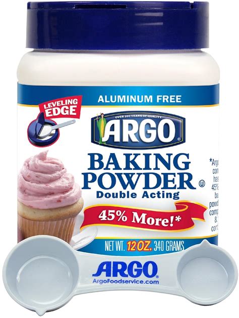 Argo Double Acting Aluminum Free Baking Powder 12