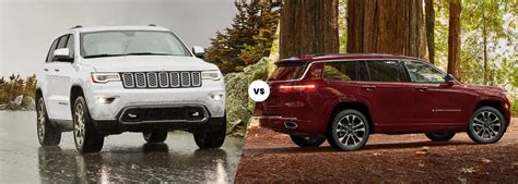 2021 Jeep Grand Cherokee Vs Jeep Grand Cherokee L Burger Chrysler