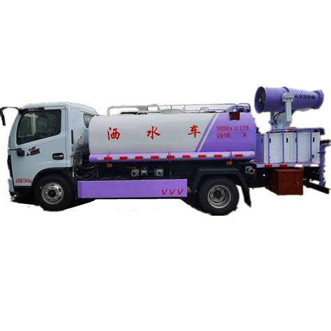 T Water Tanker Mounted With Spray Fog Cannon M Truck Mounted Dust