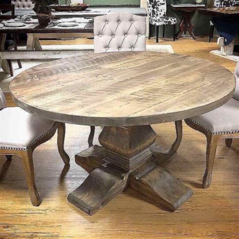 Farmhouse Round Table Chic And Antique