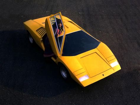 Lamborghini Countach LP500 Prototype (1971) - Old Concept Cars